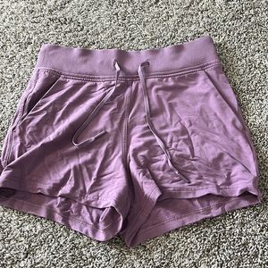 purple lululemon shorts
